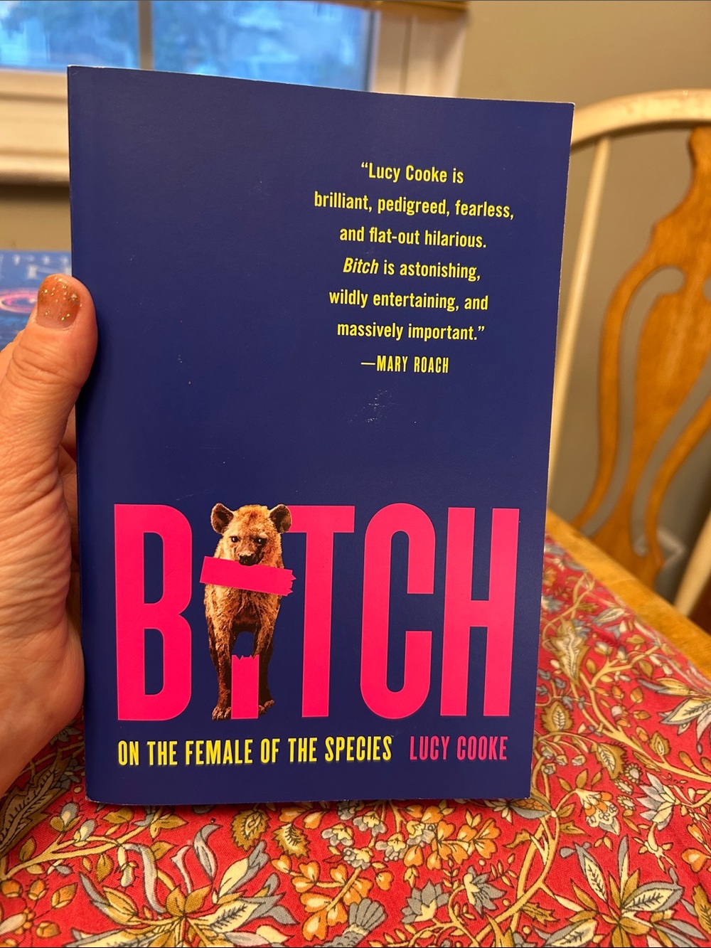 B I T C H  On the Female of the Species - Blue & Pink Cover